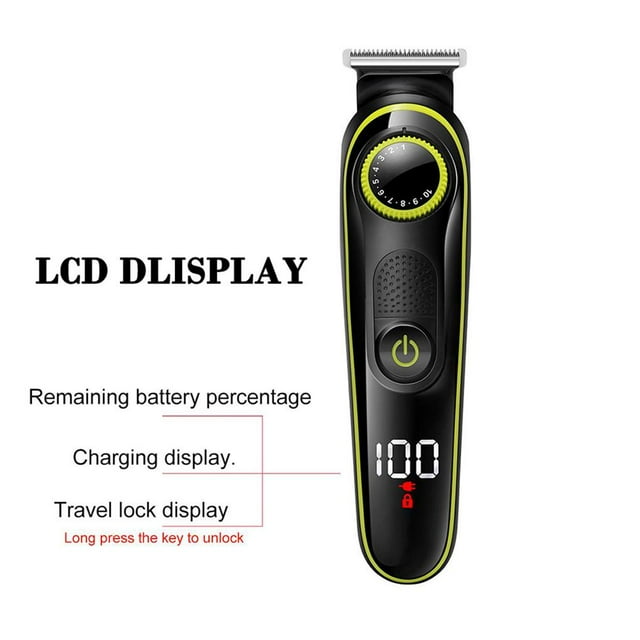 Maoww Men's Electric Household Rechargeable Beard Trimmer Hair Trimmer
