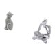 thumbnail image 5 of Figura de gato, estatua abstracta de lector, estatua humana, resina, escritorio, estante, escritorio, coleccionable, artesanía artística única, adecua, 5 of 8