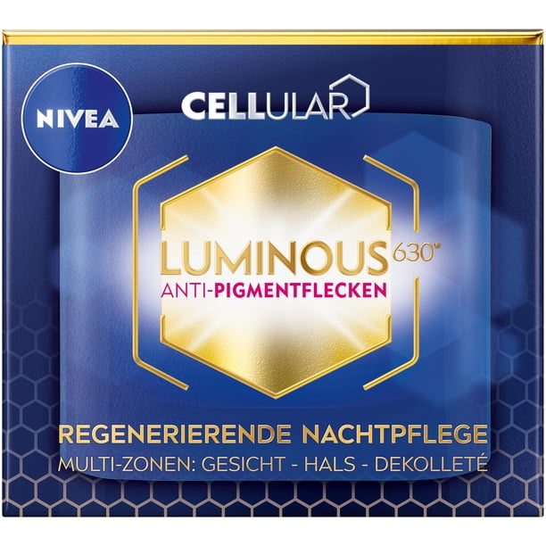 Crema de noche NIVEA Cellular Luminous630 Anti-Manchas 50 ml