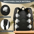thumbnail image 7 of 3pcs Dinosaur Theme Backpack Set, Laptop Backpack, Hiking , Includes Large Capacity Casual , Crossbody Bag and Small Bag, Zipper Design, Adjustable Shoulder Strap, Suitable for Travel, 7 of 7
