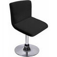 thumbnail image 5 of Black swivel dining chair with elastic stool cover, 5 of 5