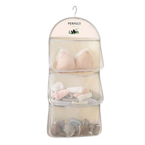 KRONDO Underwear Socks Storage Bag Hanging Underwear Storage Net Closet Organizer Y3