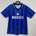 thumbnail image 1 of 98-99 Retro Inter Milan Home. Football Classic Jersey, 1 of 2