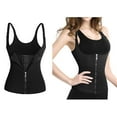 thumbnail image 1 of Adjustable Posture Corrector for Women - Back Support Brace with Front Zipper, Breathable Waist Trainer for Fitness & Daily Wear, 1 of 9