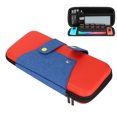 thumbnail image 1 of Étui de Transport pour Switch, Étui de Rangement pour Console de Jeu Portable avec Pochette et 10 Supports de Jeu, Coque Rigide Protectrice pour Accessoires Switch et Switch, 1 of 8