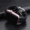 thumbnail image 5 of Correa de hebilla de acero trenzado de nailon deportiva compatible con Apple Watch de 38/42/40/44 mm, 5 of 5