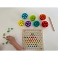 thumbnail image 3 of Time to Fiesta | Juguete Montessori, Tablero Figuras de Bolitas de Colores, 3 of 8