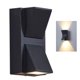thumbnail image 1 of Aplique de pared exterior con carcasa de plástico, doble cabezal, apliques de pared para exteriores, luz neutra de 4500 K., 1 of 14