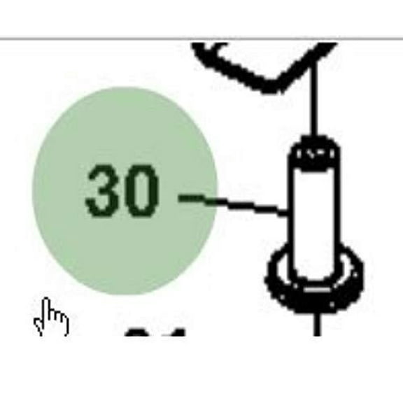John Deere Original Equipment Bushing - M160844