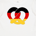 thumbnail image 4 of Inktastic German Flag in Pretzel Shape Boys or Girls Baby T-Shirt, 4 of 5