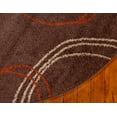 thumbnail image 6 of Unique Loom Autumn Collection Area Rug - Cornucopia (3' 3" Round Brown/Beige), 6 of 7