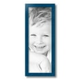 thumbnail image 2 of ArtToFrames 7" x 19" Blue Picture Frame, 7x19 inch Blue Wood Poster Frame (WOM-4427),  Pack, 2 of 8