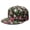 White-184, variant on Wildflower Snapback Hat – Daisy & Butterfly Flat Brim Cap, Artistic & Lightweight