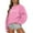 A016-Hot Pink, variant on BDPORKAS Embroidered Pink Bow Oversized Sweatshirt for Women Y2K Drop Shoulder Pullover Crewneck Sweatshirts Women Trendy Shirt Tops Black XXXL