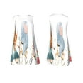 thumbnail image 7 of Wukai Animals in Transport Print Women's Sleeveless Dress, Loose Fit Casual Dress for Women, Comfortable Sleeveless Summer Dress, 7 of 7