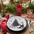 thumbnail image 5 of Uxgjfwu Christmas Disposable Plates, Holiday Themed Party Tableware, Festive Pattern Paper Plates for Gatherings, Events, Family Celebrations, 5 of 6
