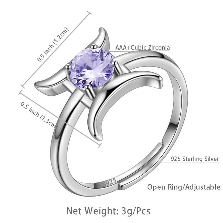 Taurus Birthstone Rings For Gemini Birthstone Stone Rings