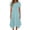 Light Blue, variant on Ayolanni Women Summer Dresses Polka Dots Short Sleeve Crew Neck A-Line Maxi Dress Holiday Asymmetrical Hem Flowy Elegant Long Dress with Pockets Blue L