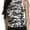 White, variant on Juniors Camouflage Military Soldier 100% Cotton Casual Tank Top