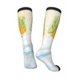 thumbnail image 5 of Lsque Corgi In The Shower Cap Bathing Printed Crew Socks Men's Women's LightWeight Thin Casual Calf Socks ,Knee High Socks,Cotton Socks, 5 of 9