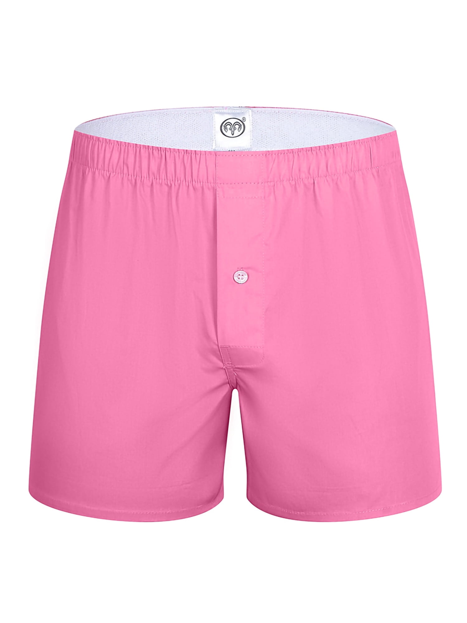CVLIFE Mens Cotton Comfy Shorts Elastic Waist Summer Beach Underwear ...