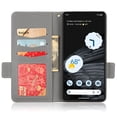 thumbnail image 5 of Google Pixel 7 PRO 5G Case , PU Leather Flip Cover Card Slots Magnetic Closure Wallet Case for Google Pixel 7 PRO 5G, 5 of 5