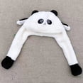 thumbnail image 4 of Cute Moving Panda Ears Winter Hat for Kids - Adjustable Warm Ear Protection for Boys & Girls, 4 of 6