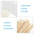 thumbnail image 4 of 100 Pcs Flag Toothpicks Cheese Markers Colored Cake Toppers White, 4 of 8