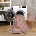 thumbnail image 5 of GLN Rugs Camelot - Indoor, Machine Washable Area Rug 2'x3' Turkish Pink/Coral Home Carpet, 5 of 8