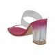 thumbnail image 3 of Zapatilla Mujer Casual Capa de Ozono Transparencia Tacones Rosa 22, 3 of 4