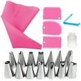thumbnail image 2 of 20pcs Reusable Cake Baking Set Portable Baking Pastry Accessories Kitchen Cooking Scraper Tools, 2 of 7