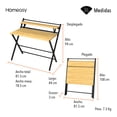 thumbnail image 3 of ESCRITORIO MINIMALISTA PLEGABLE CON REPISA, 3 of 8