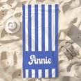 thumbnail image 6 of Personalized Beach Towel - Custom Microfiber Pool Towel - Personalize with Your Name - 30"x60" - Blue, 6 of 9