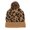 Brown, variant on Gymnture 1PC Leopard Printed Knitted Hat Winter Warm Knitted Thickened Hat (Brown)