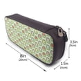 thumbnail image 3 of Lsque Cute Chubby Frog Printed Big Capacity PU Leather Pencil Case Large Pencil Pouch Stationery Pen Bag Pencil Holder for Teen, 3 of 6
