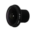thumbnail image 1 of Lente CCTV ojo de pez HD de 5 MP, 1,8 mm, montura M12x0,5, 1/2,5 F2,0, 180 grados para cámaras de videovigilancia., 1 of 8