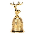 thumbnail image 4 of Hand Bell, Deer Shape Hand Bell Rustproof Exquisite  For Dining Table Gold,Bronze, 4 of 8