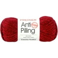 thumbnail image 2 of Premier Yarns Anti-Pilling Everyday Worsted Heathers Yarn-Red, 2 of 3