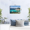 thumbnail image 3 of Lake Tahoe Canvas Wall Art Rocky Shore In Nevada California Picture for Living Room Home Decoration 12x16 Nature Wilderness Landscape Photo Realism Artwork Rustic Clear Aesthetic Scenic Poster, 3 of 6