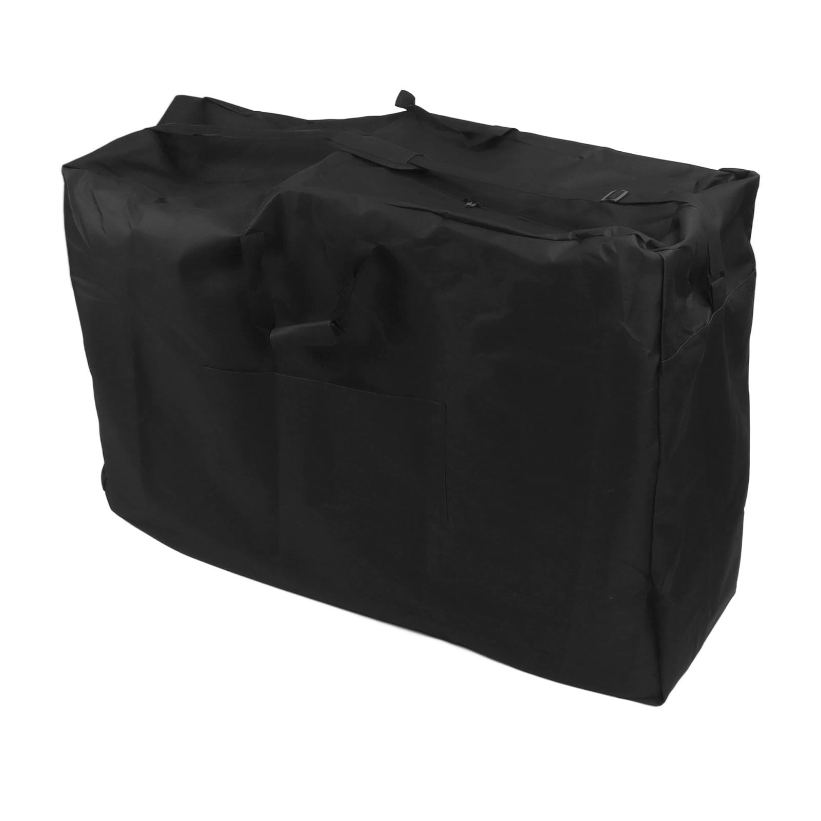 YAHHU Waterproof Foldable Oxford Wheelchair & Travel Bag, Large Capacity 115x80x40cm, Black