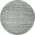 thumbnail image 1 of Unique Loom Tapis à Rayures Géométriques Helios 8' x 8' Rond Gris/beige, 1 of 1