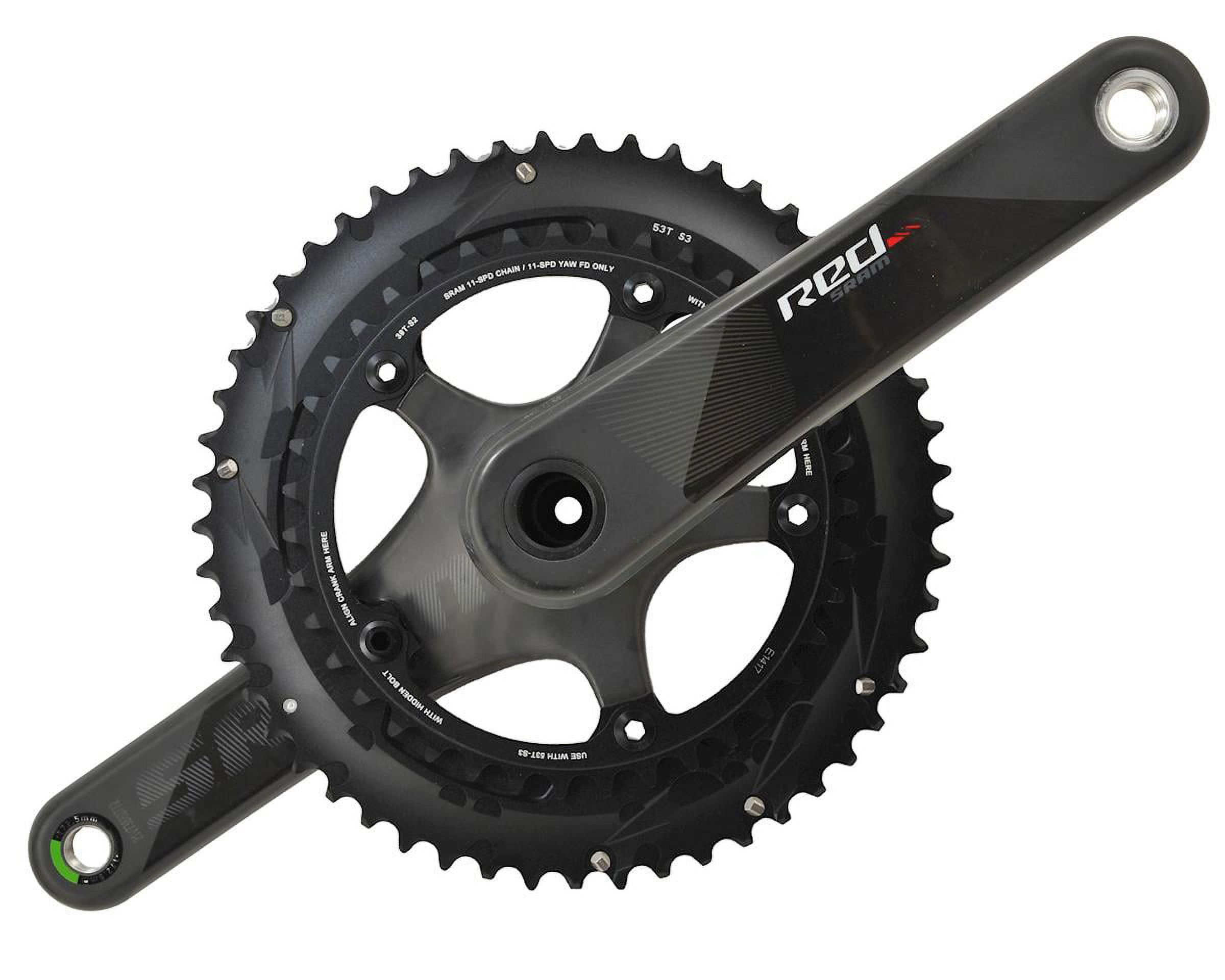 y*n様 SRAM RED 11s 170mmクランクセット BB30 PF30 SRAM Red crankset 11-speed BB30