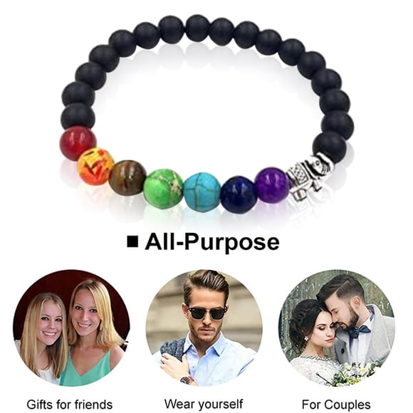 SIfdSeng Lava Stone Bracelets Bracelet Yoga Balancing Bracelet 8Mm Round Summer Bracelets for Teen Girls Silver Bracelet Charms Pearl Bracelets for Women Silver