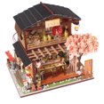thumbnail image 5 of Modelo de tienda de Sushi DIY, creatividad de madera, molde de montaje LED japonés, juguetes para adolescentes y adultos, 5 of 5