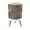 Color 1, variant on Small Trash Can with Lid Aged Copper Patina Blue Green Rust Tones 1.8 Gallon Dog Proof Trash Can Round Garbage Can Waste Bin Wastebasket for Bathroom Bedroom Living Room