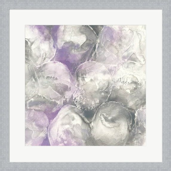 Great Art Now Amethyst Circles II by Chris Paschke Framed Wall Art 20"W x 20"H