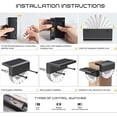 thumbnail image 5 of Solar LED Outdoor Wall Lights, 4 Pack Path Lights, Color Changing LED Outdoor Solar Lamp, Step Lights, Wall Garden Pathways, 5 of 5