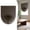 Coffee1|23.6"x59.1", variant on Blinds for Indoor Windows, No Tools No Drill Cut to Size Self Adhesive Cordless Window Shades, Temporary Light Filtering Pleated Paper Blinds for Home Office Nursery, 59.1" x 23.6", Black