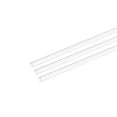 thumbnail image 1 of Plástico Rígido Tubo Policarbonato Redondo Tubo Transparente 0.16"(4mm) ID 0.2"(5mm) OD 9.6" (245mm) Alto Impacto para Iluminación, Maquetas, Agua Plomería, Paquete de 3, 1 of 7