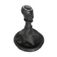 thumbnail image 2 of jinwen Autos 5 Speed Car Gear er Boot Cover, Dustproof PU Leather Gear Stick Cover, 2 of 9